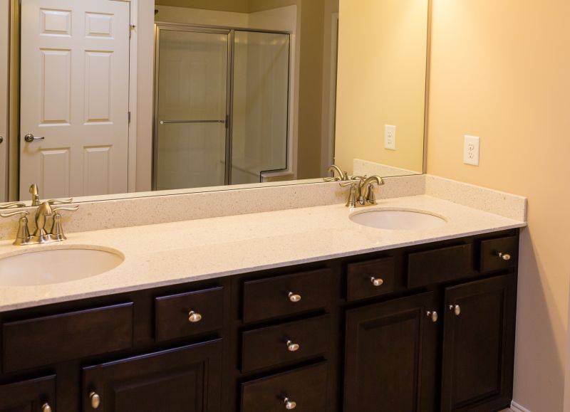 Contemporary Vanity with Double Sinks