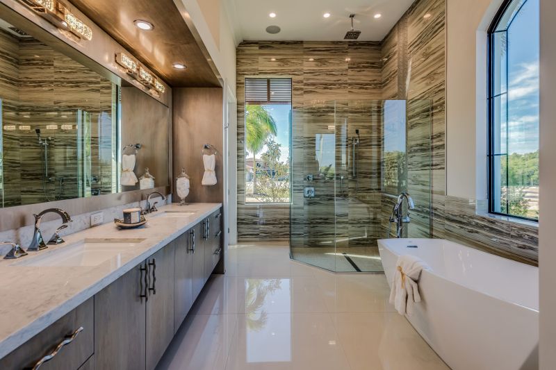 Bathroom with High-End Materials